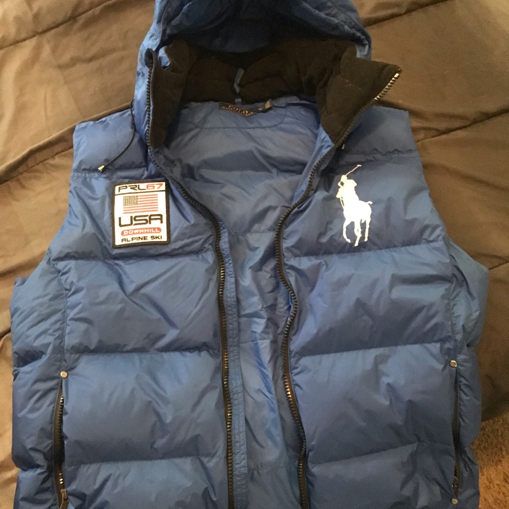 Men’s Polo Puff Vest
